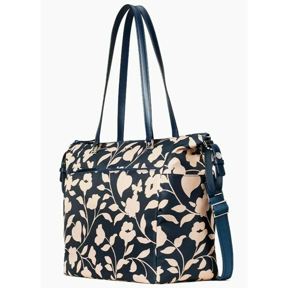G Kate Spade Jae Garden Vine Nylon Baby Bag Diaper Large WKRU7024NWT $349 Retail